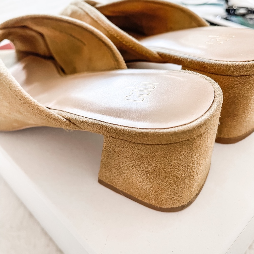 CAbi slip on mules